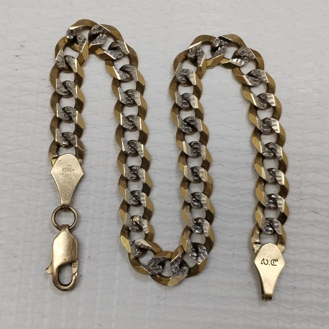 PULSERA ORO, ORO COMBINADO 10 K 13 GRMS (SEMINUEVO)