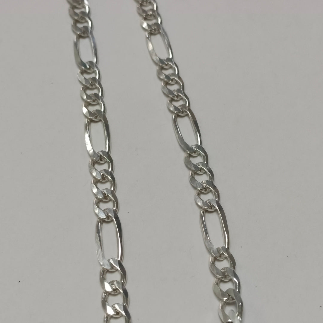 CADENA TEJIDO 3X1 PLATA .925 55 CM 15.7 GR (NUEVO)