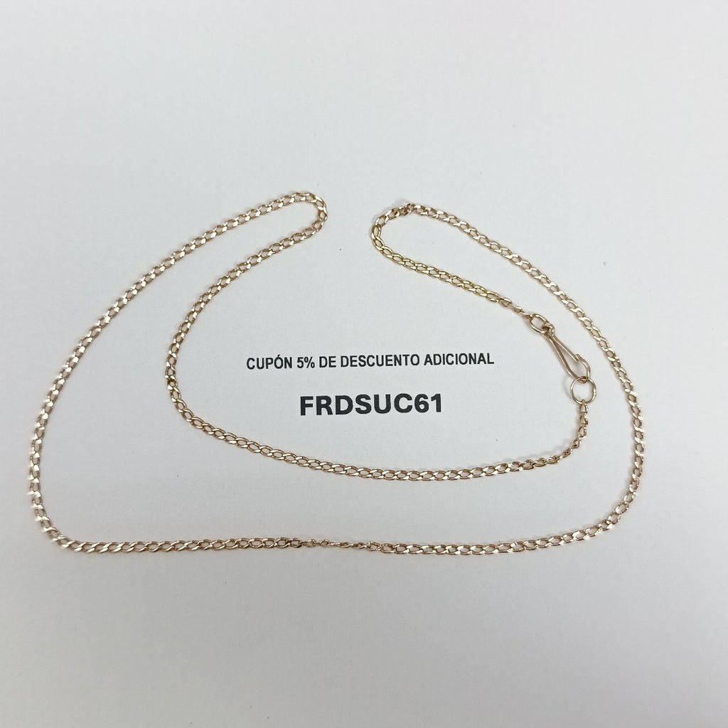 CADENA ORO 8 K 3.6 GRMS (SEMINUEVO)