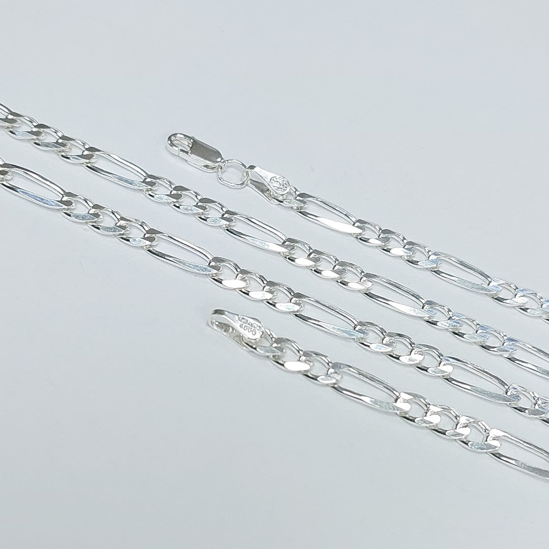 CADENA TEJIDO 3X1 PLATA .925 55 CM 15.7 GR (NUEVO)