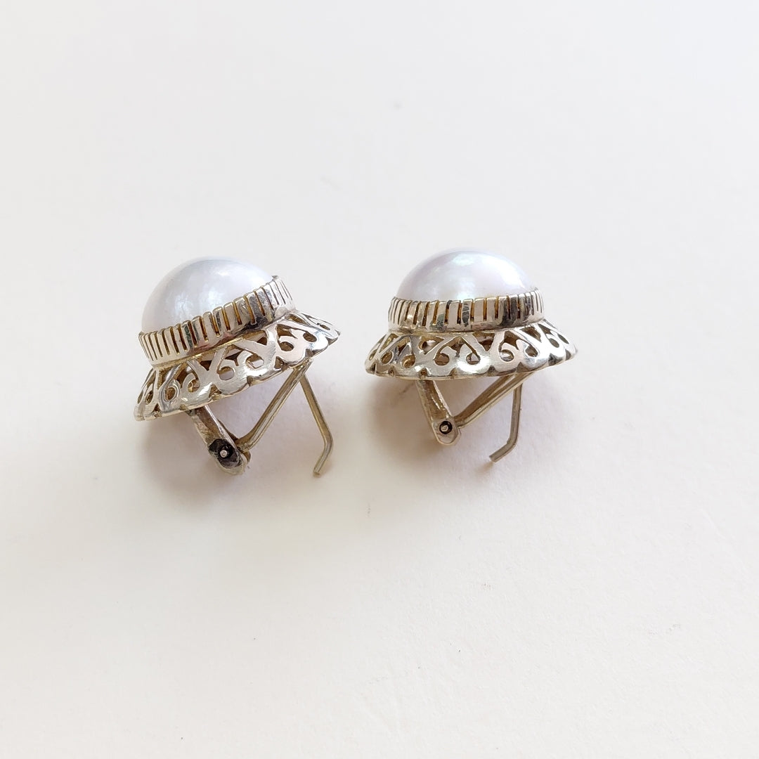 ARETES PAR ORO 8 K 9.4 GRMS (SEMINUEVO)