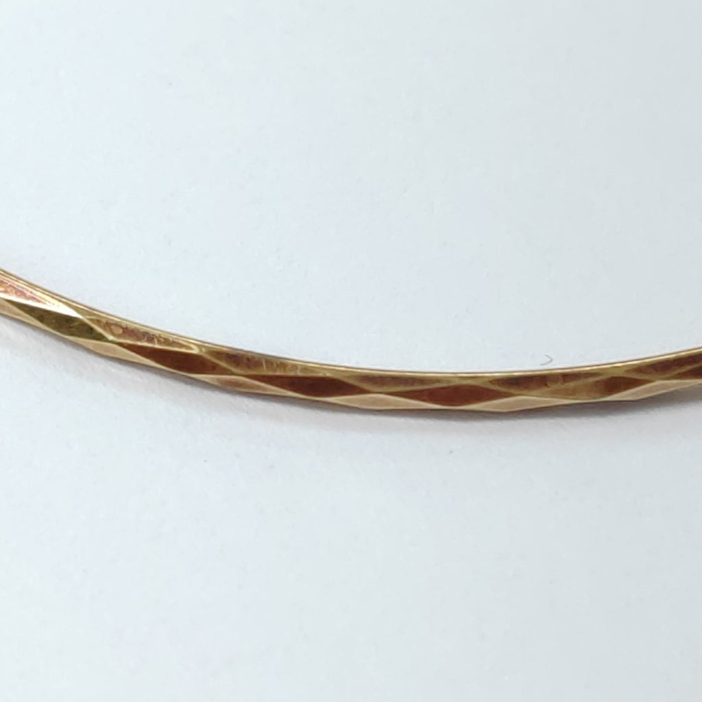 PULSERA RIGIDA ORO 14 K 3,30 GRMS (SEMINUEVO)