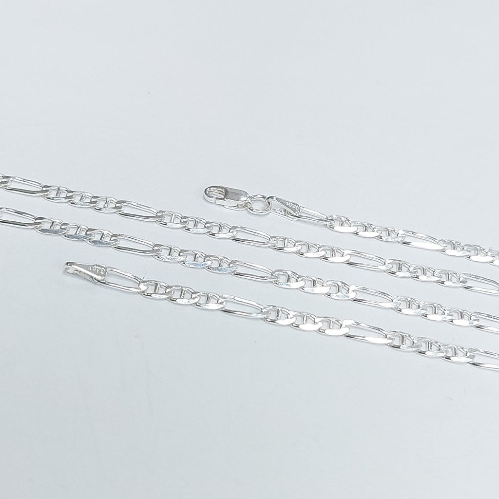 CADENA TEJIDO MARINERO PLATA .925 55 CM 7.8 GR (NUEVO)