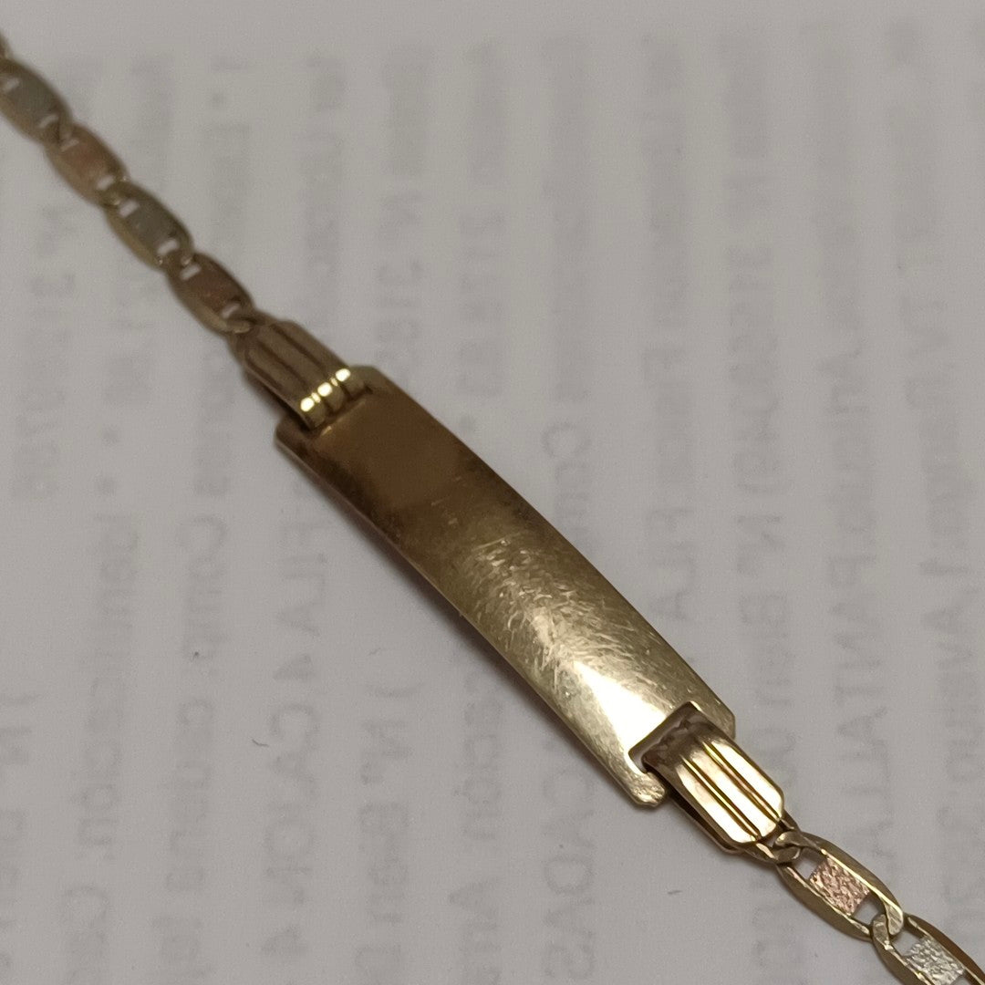 ESCLAVA ORO 14 K 2,90 GRMS (SEMINUEVO)