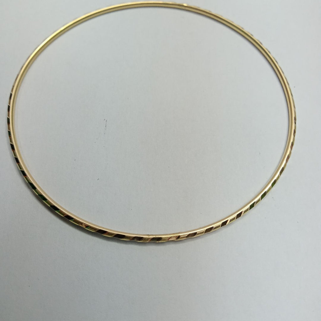 PULSERA RIGIDA ORO 14 K 3.1 GRMS (SEMINUEVO)