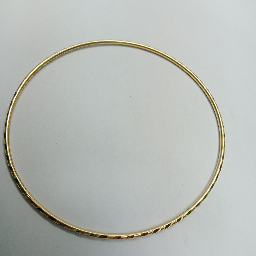 PULSERA RIGIDA ORO 14 K 3.1 GRMS (SEMINUEVO)