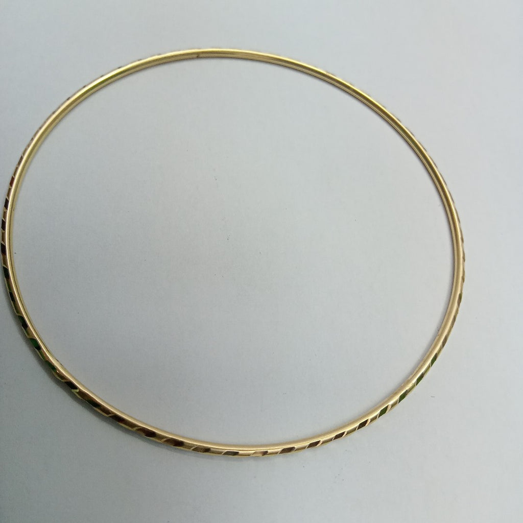 PULSERA RIGIDA ORO 14 K 3 GRMS (SEMINUEVO)