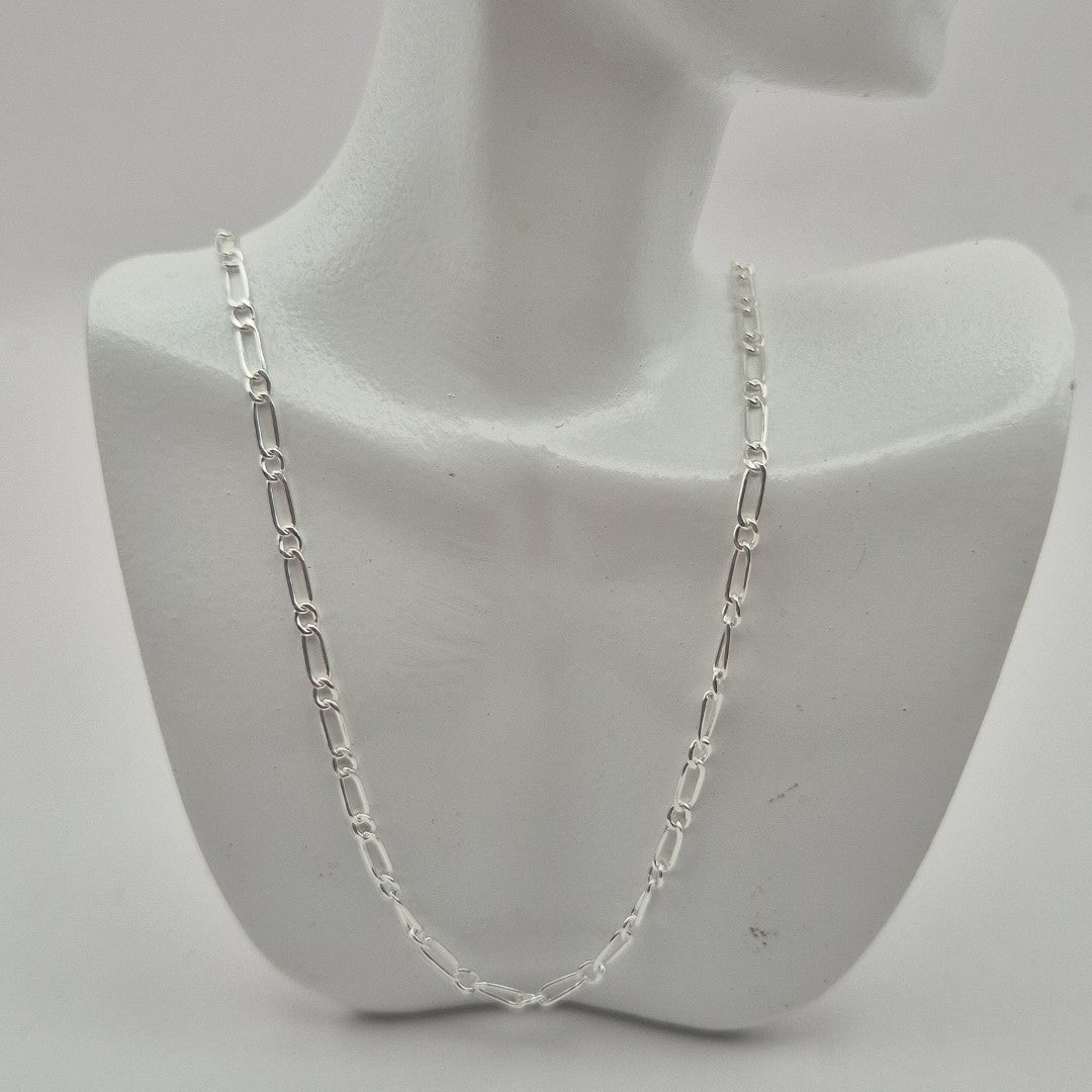CADENA TEJIDO 1X1 PLATA .925 50 CM 3 GR (NUEVO)