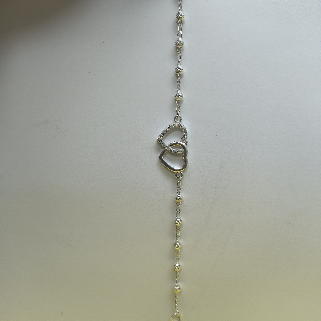 PULSERA TEJIDO TEJIDO ESPECIAL PLATA .925 18 CM 4 GR (NUEVO)