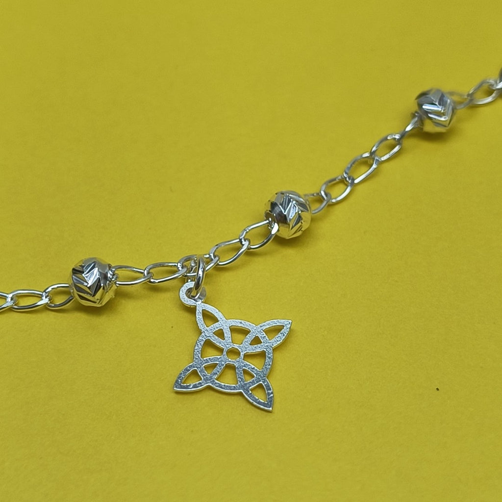 PULSERA TEJIDO ESPECIAL PLATA .925 18 CM 3.1 GR (NUEVO)