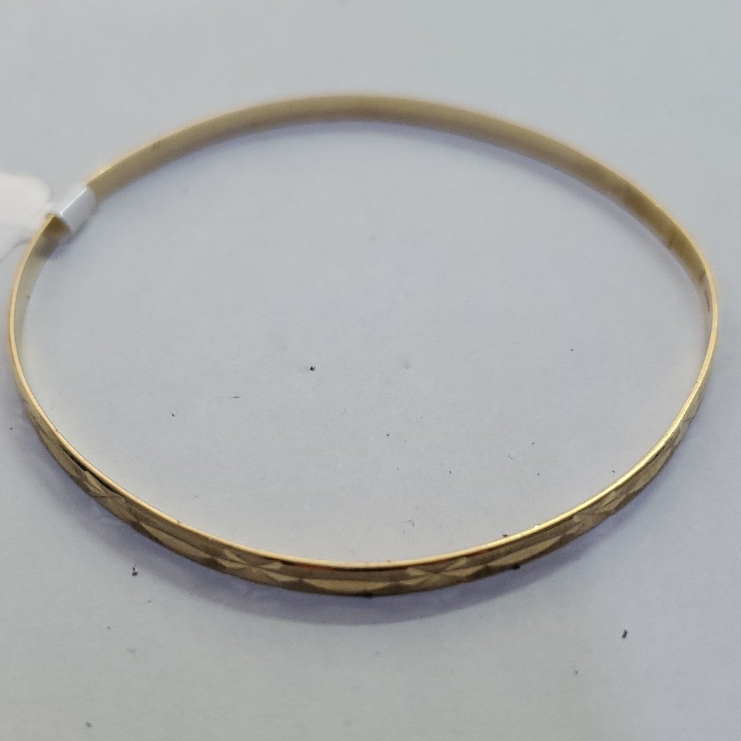 PULSERA RIGIDA ORO 14 K 4,50 GRMS (SEMINUEVO)