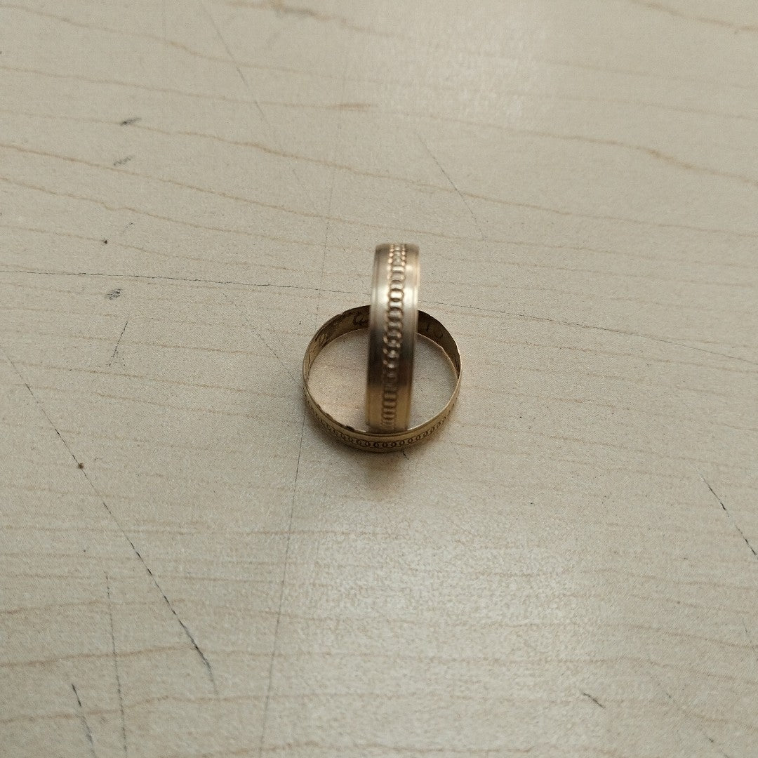 ARGOLLA ORO 14 K 3.5 GRMS (SEMINUEVO)
