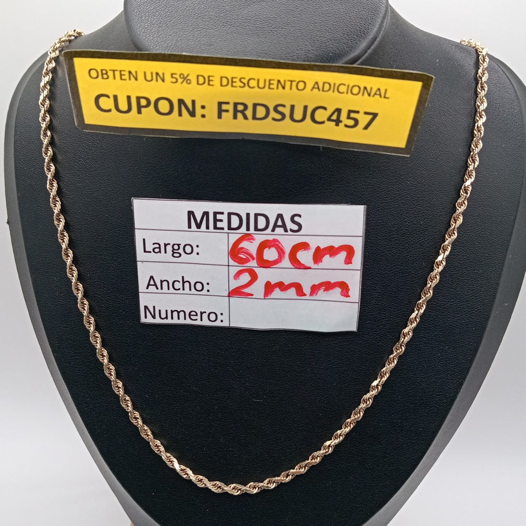 CADENA ORO 10 K 13,70 GRMS (SEMINUEVO)