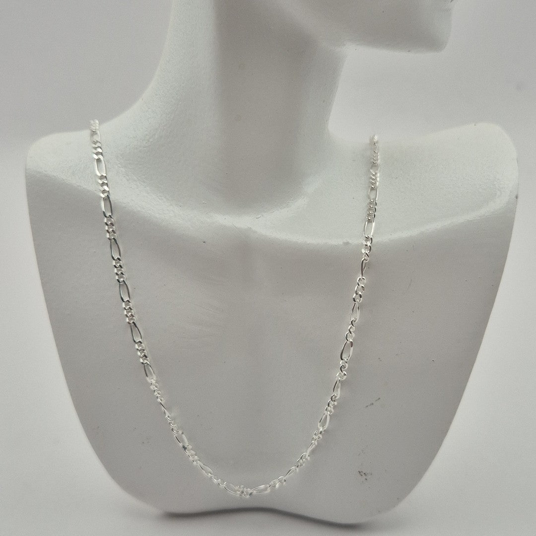 CADENA TEJIDO 3X1 PLATA .925 55 CM 2.3 GR (NUEVO)