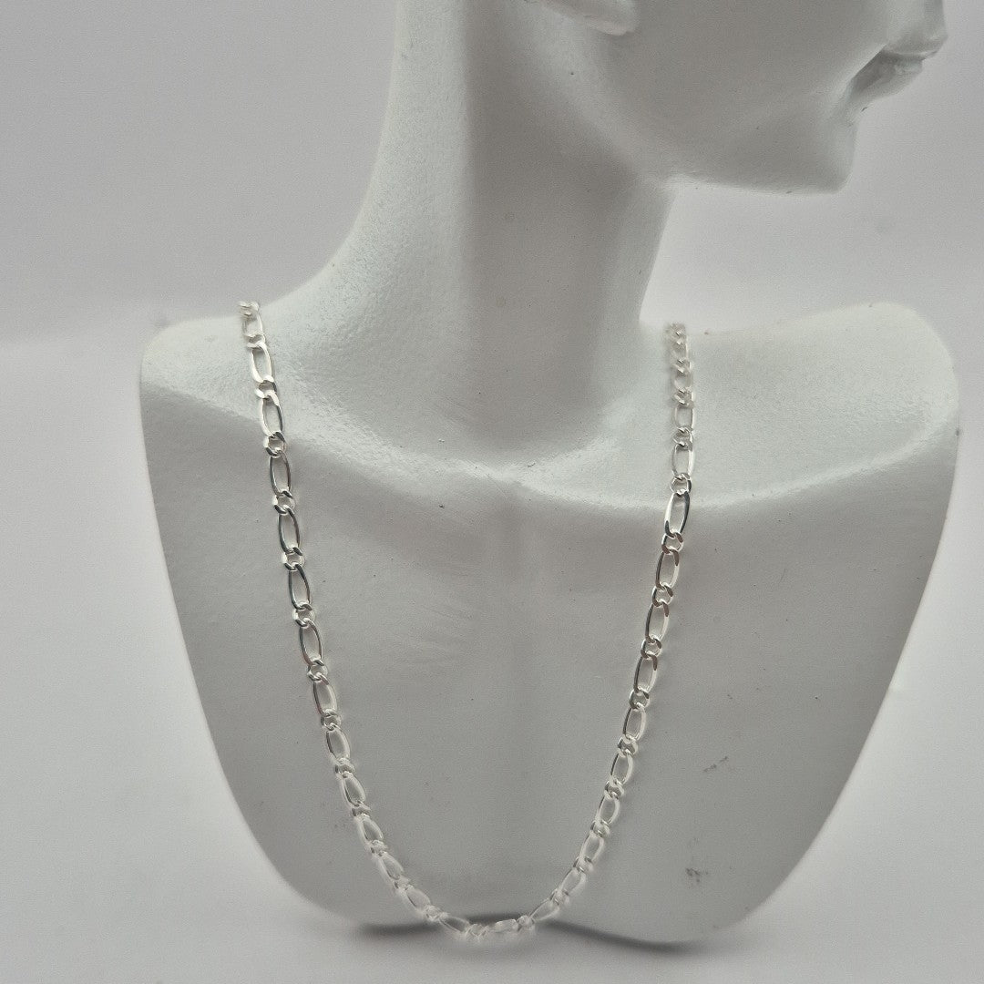 CADENA TEJIDO 1X1 PLATA .925 55 CM 3.3 GR (NUEVO)