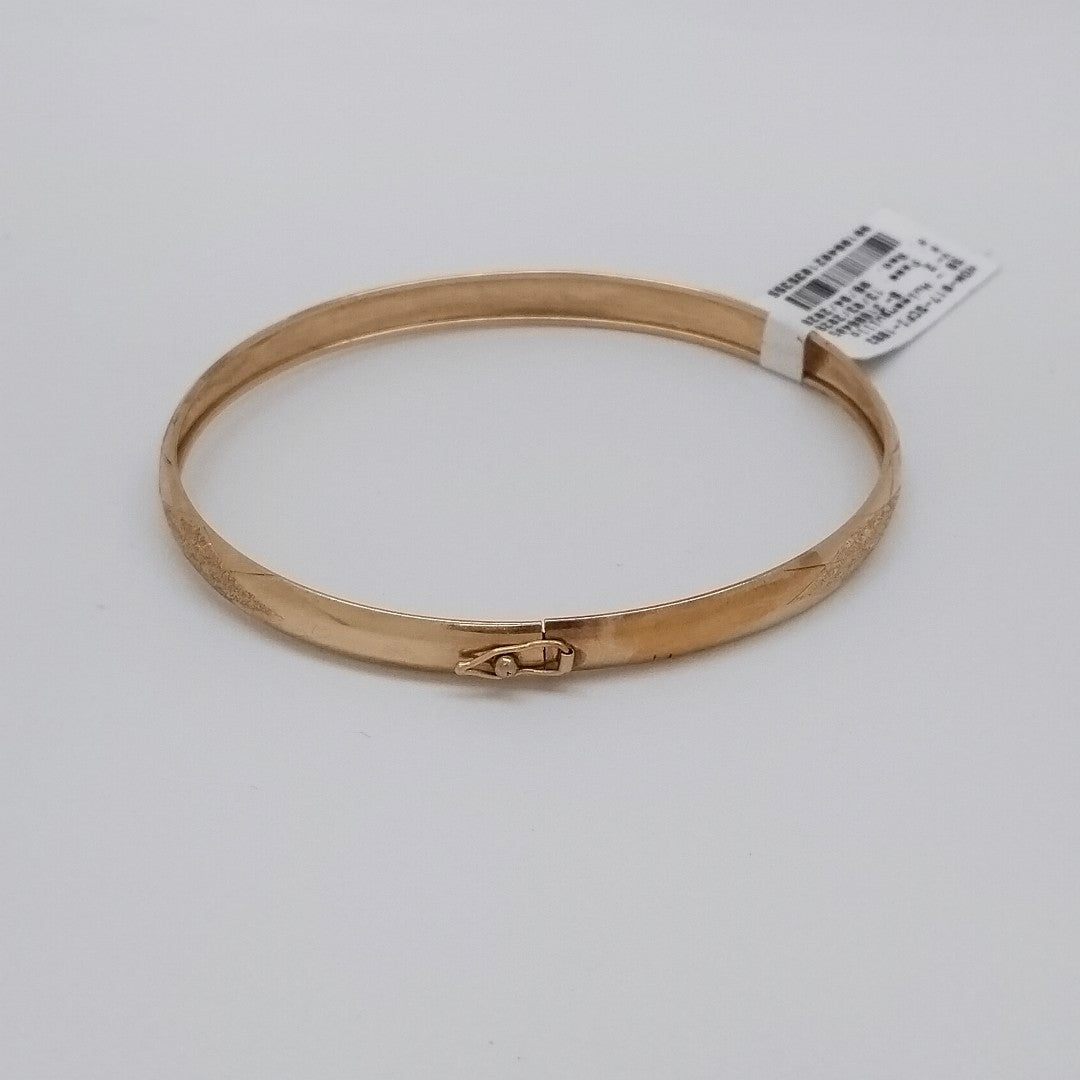PULSERA RIGIDA ORO 14 K 5 GRMS (SEMINUEVO)