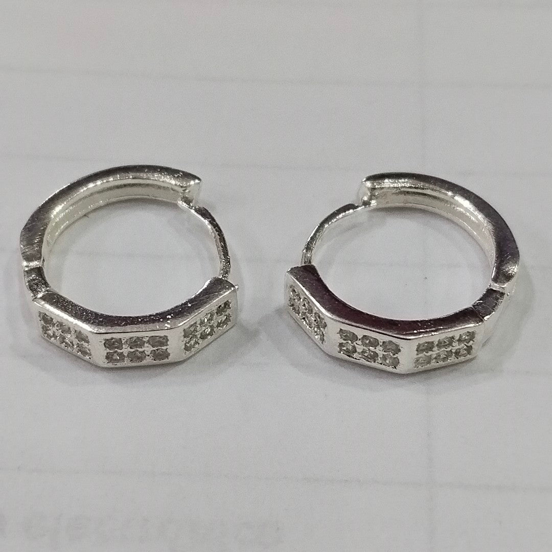 ARRACADAS C/CIRCONIAS PLATA .925 2.6 GR (NUEVO)