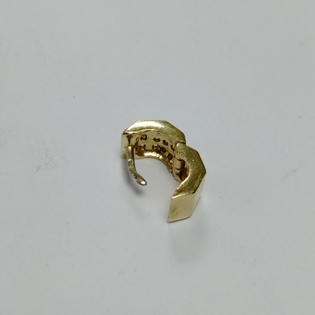 ARRACADAS PAR ORO 14 K 6,10 GRMS (SEMINUEVO)