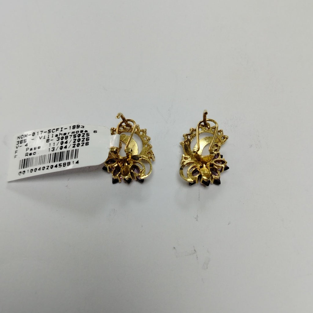 ARETES PAR ORO 14 K 5.5 GRMS (SEMINUEVO)