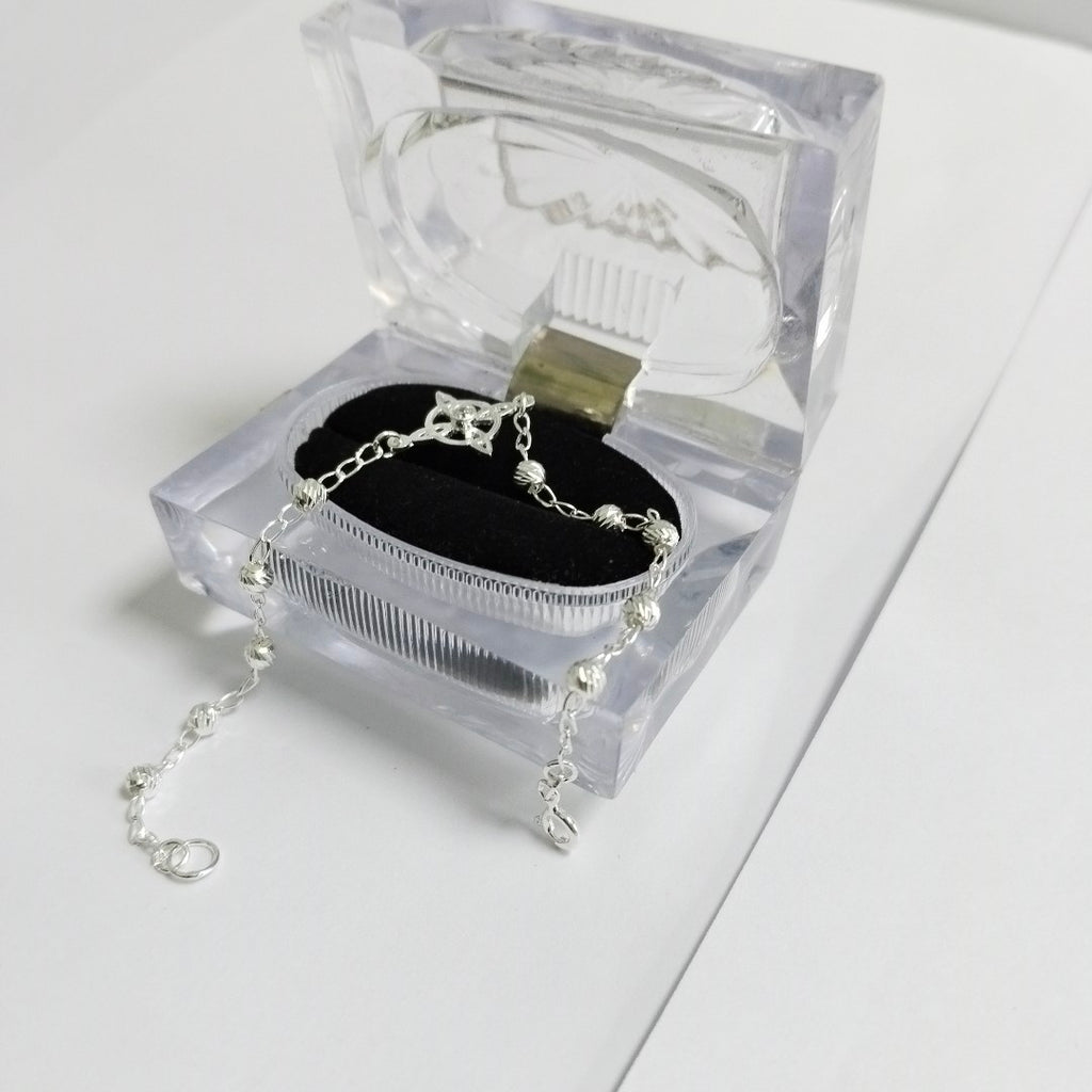 PULSERA TEJIDO ESPECIAL PLATA .925 18 CM 2.9 GR (NUEVO)