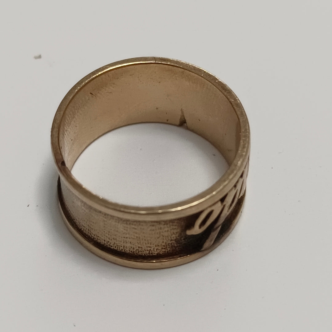 ARGOLLA ORO 14 K 5,90 GRMS (SEMINUEVO)