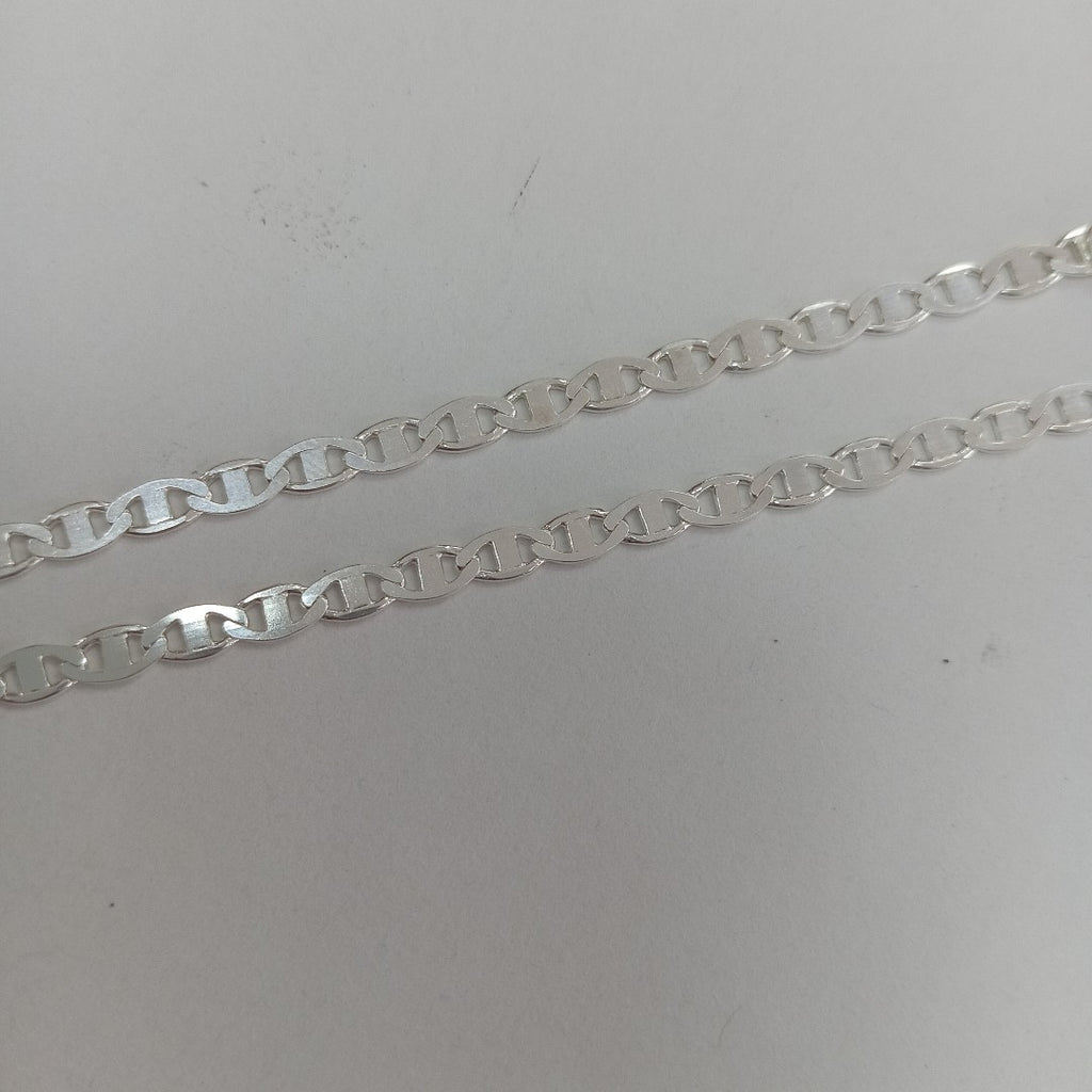 CADENA TEJIDO GUCHI PLATA .925 55 CM 8.5 GR (NUEVO)