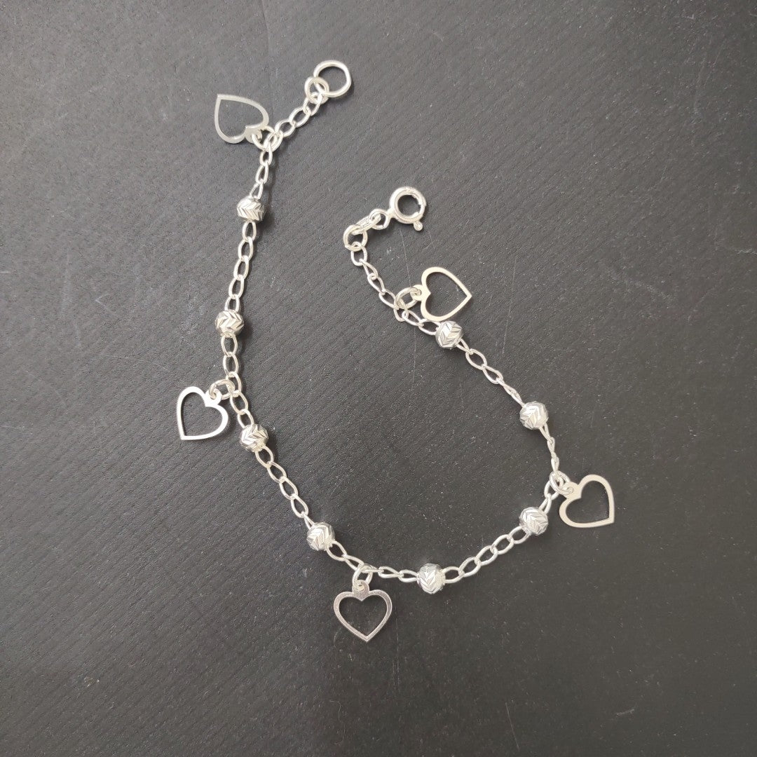 PULSERA TEJIDO ESPECIAL PLATA .925 18 CM 2.7 GR (NUEVO)