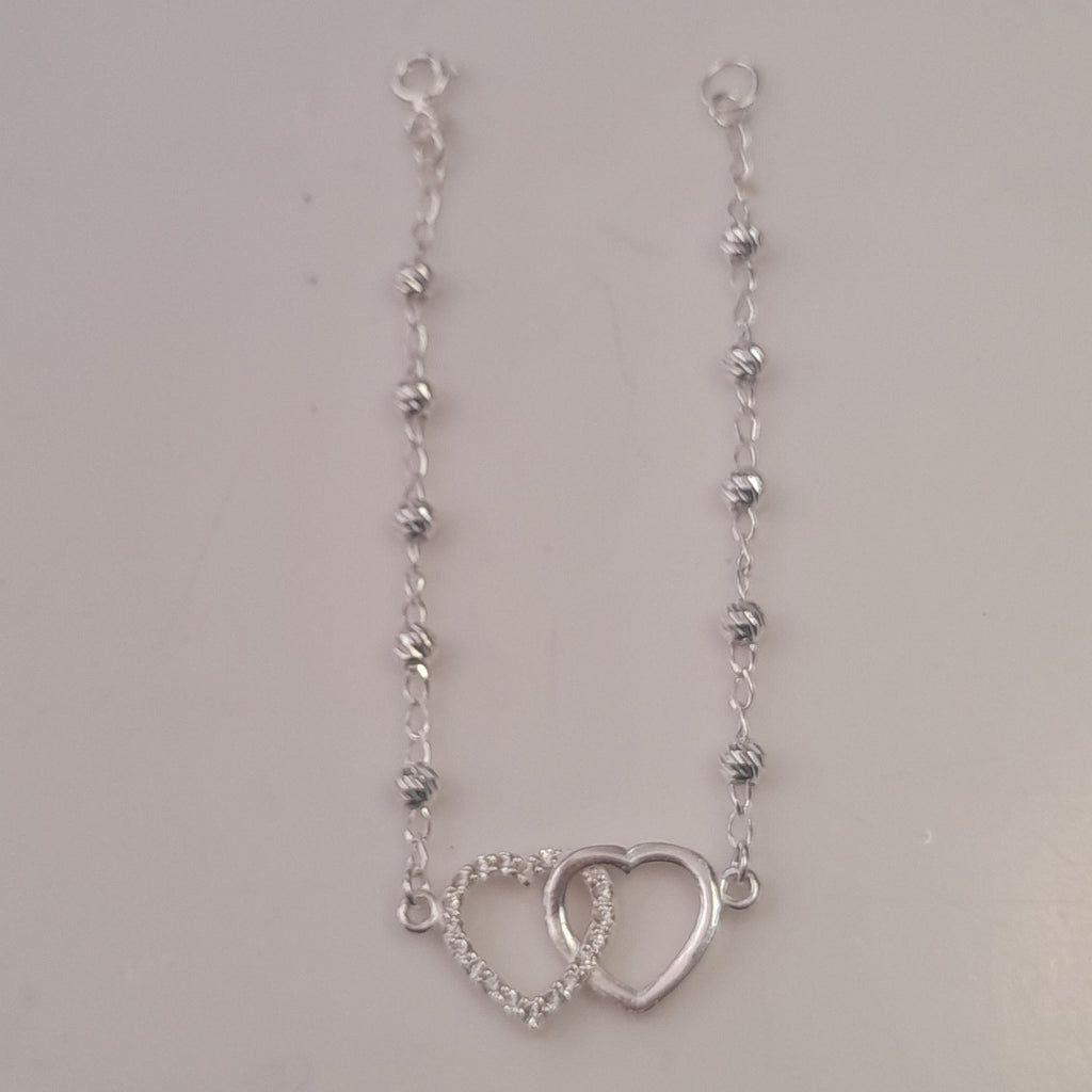 PULSERA TEJIDO TEJIDO ESPECIAL PLATA .925 18 CM 4.1 GR (NUEVO)