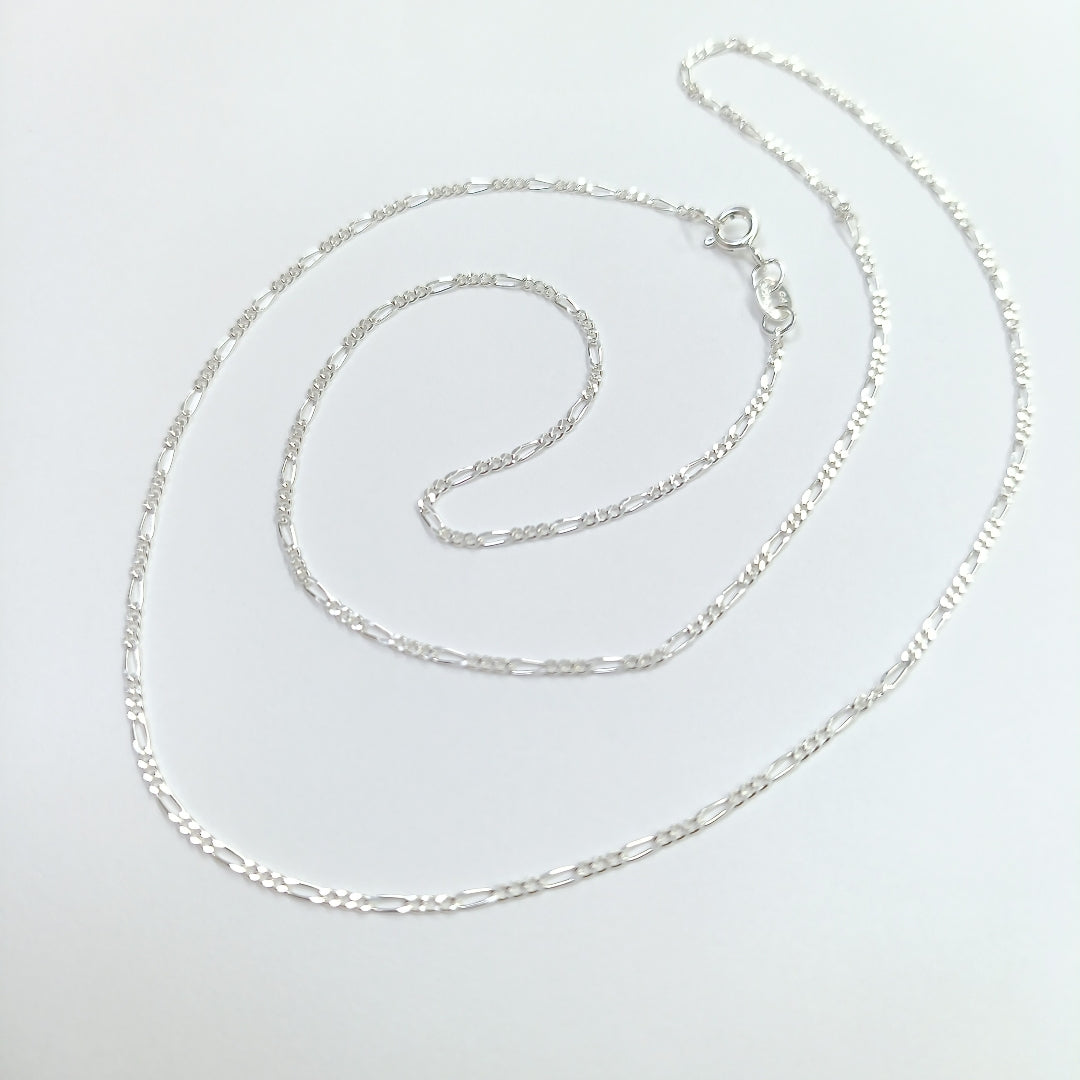 CADENA TEJIDO 3X1 PLATA .925 55 CM 2.2 GR (NUEVO)