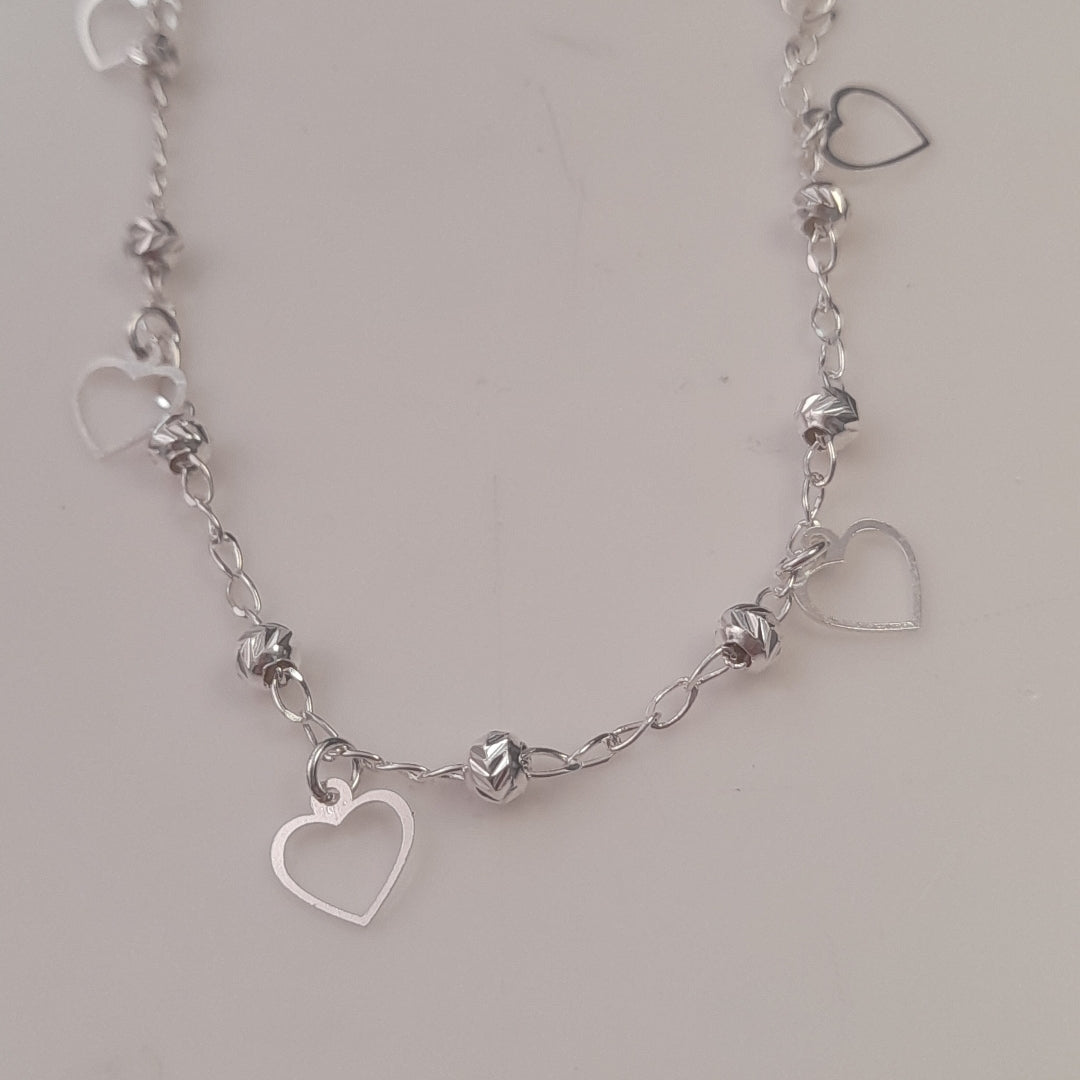 PULSERA TEJIDO ESPECIAL PLATA .925 18 CM 2.6 GR (NUEVO)