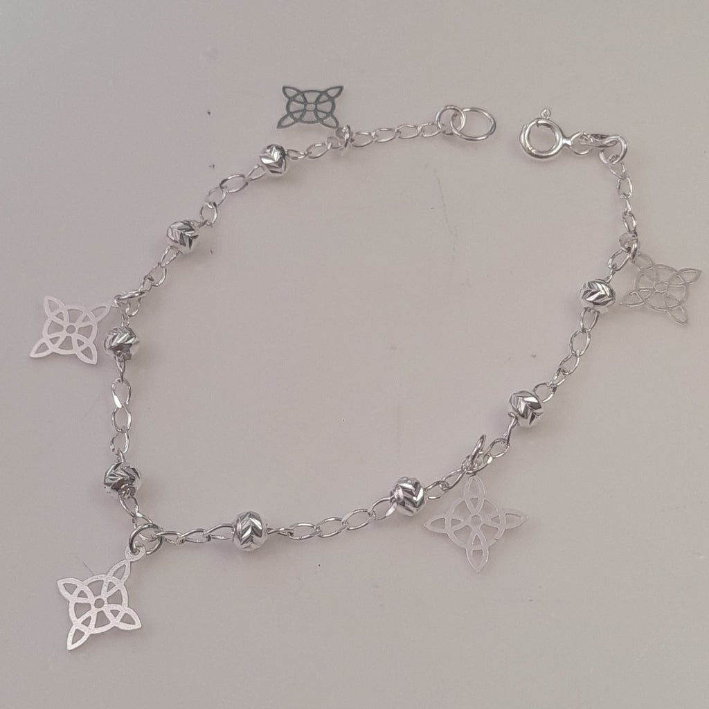 PULSERA TEJIDO ESPECIAL PLATA .925 18 CM 3.1 GR (NUEVO)