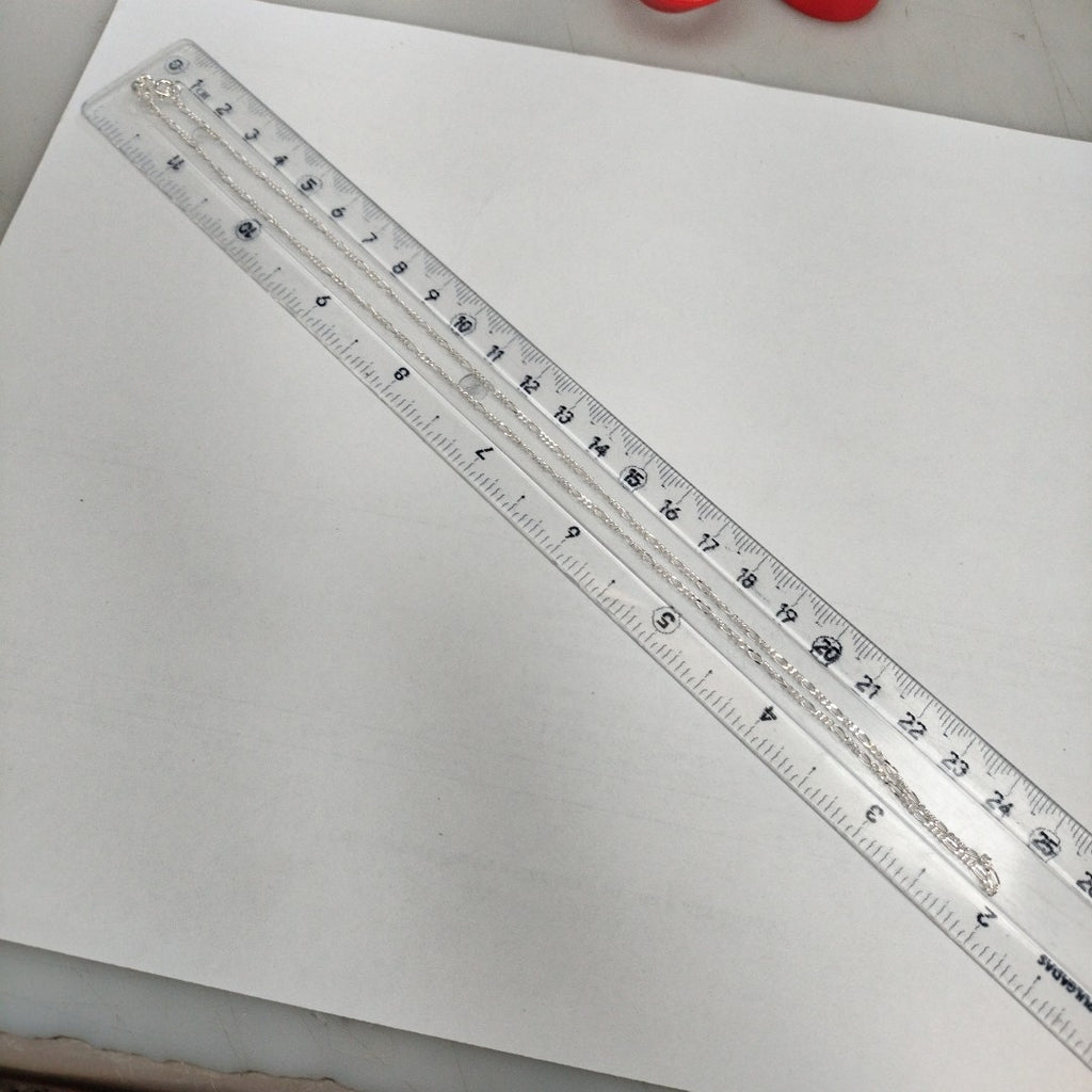 CADENA TEJIDO 3X1 PLATA .925 50 CM 2.1 GR (NUEVO)