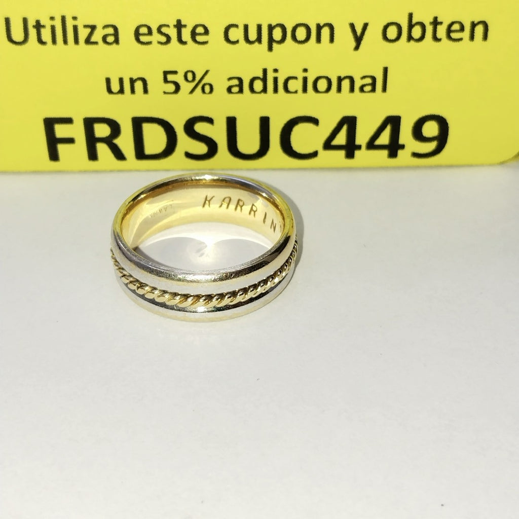 ARGOLLA ORO 14 K 9.5 GRMS (SEMINUEVO)