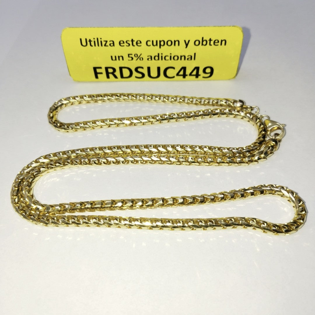 CADENA ORO 14 K 55.5 GRMS (SEMINUEVO)