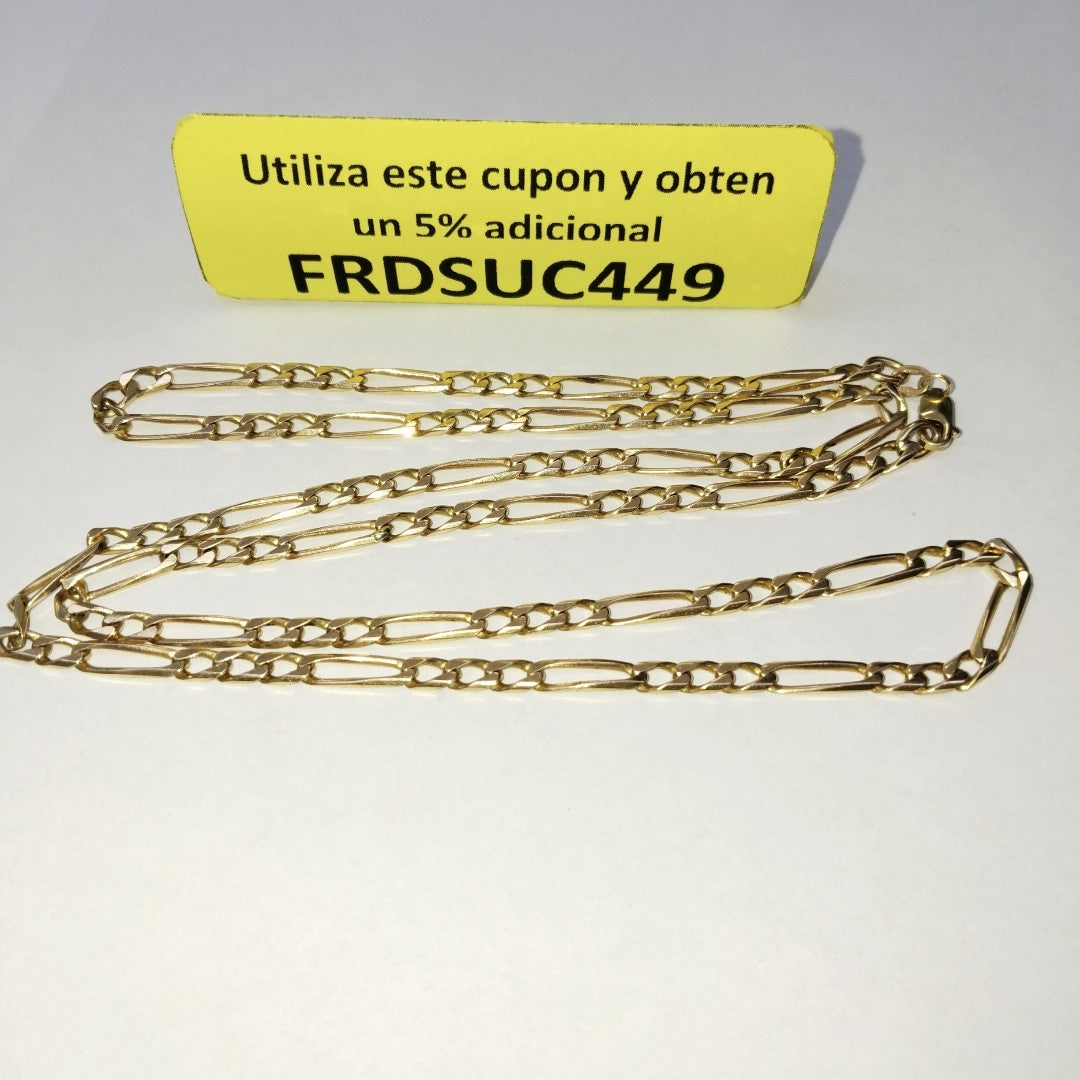 CADENA ORO 14 K 19.7 GRMS (SEMINUEVO)