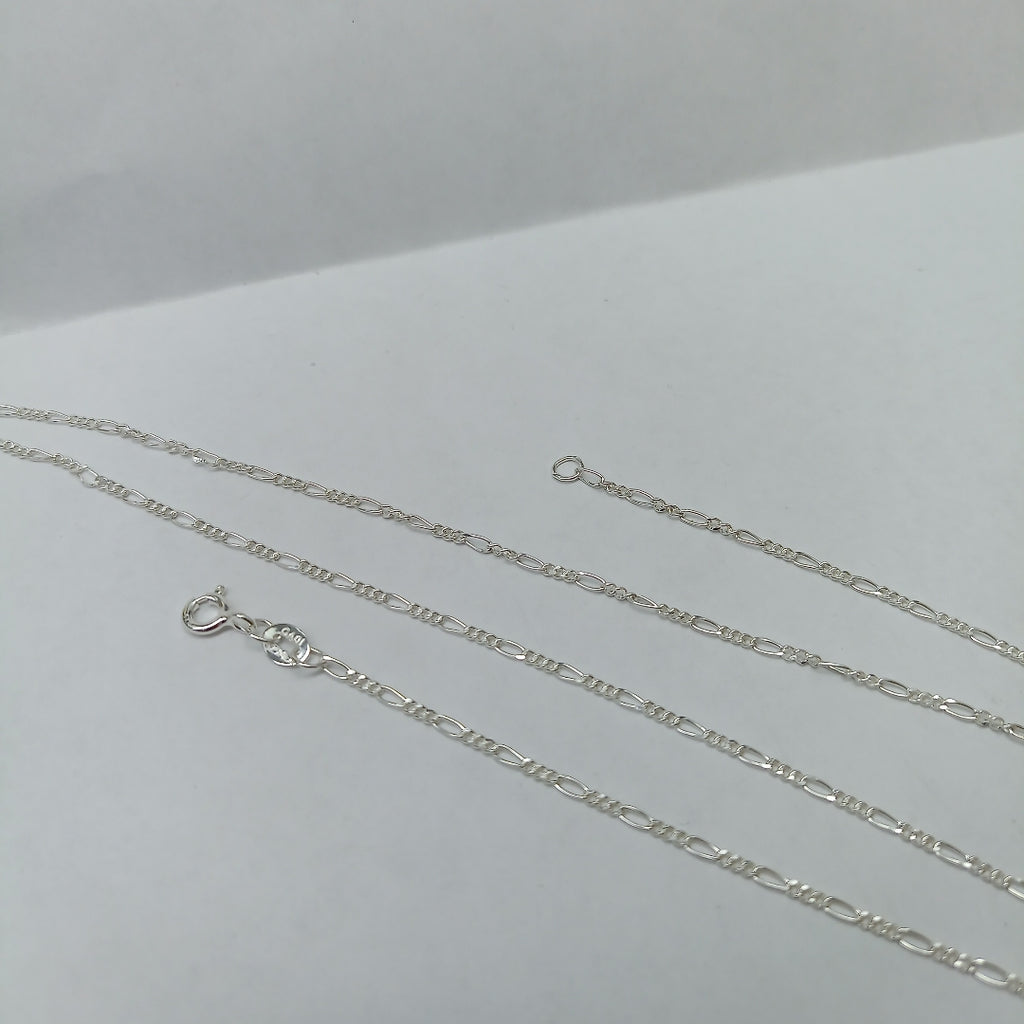 CADENA TEJIDO 3X1 PLATA .925 50 CM 2.2 GR (NUEVO)