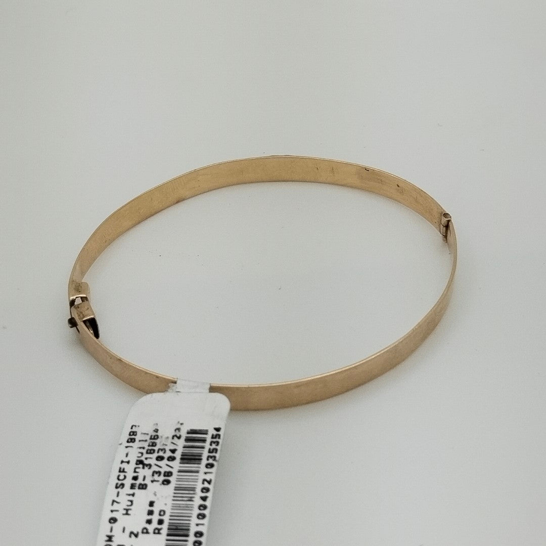 PULSERA RIGIDA ORO 14 K 9.4 GRMS (SEMINUEVO)