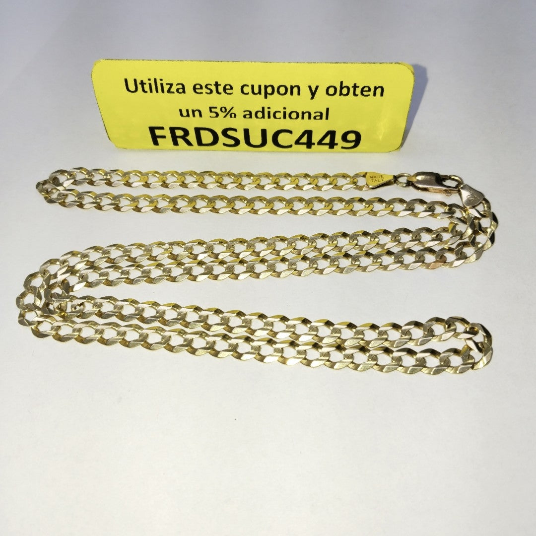 CADENA ORO 14 K 23.6 GRMS (SEMINUEVO)