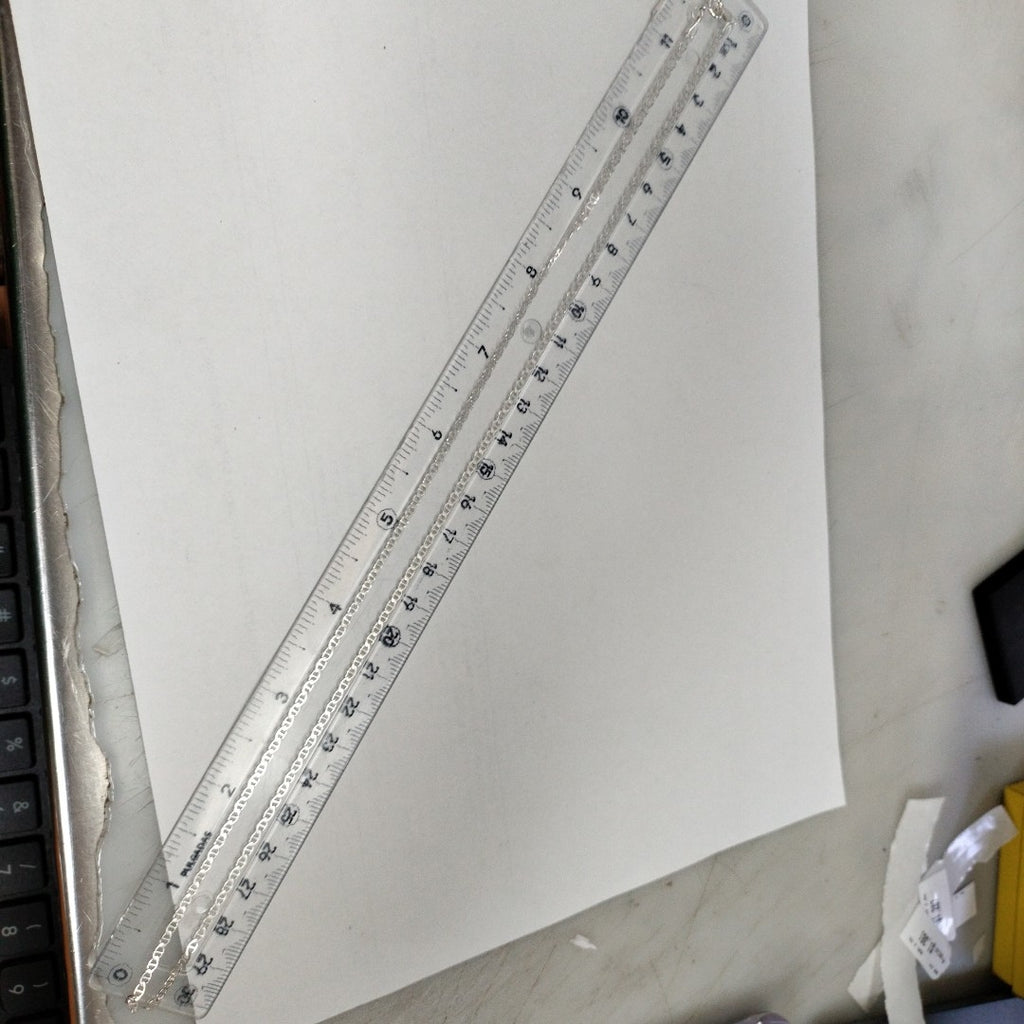 CADENA TEJIDO GUCHI PLATA .925 60 CM 3.7 GR (NUEVO)