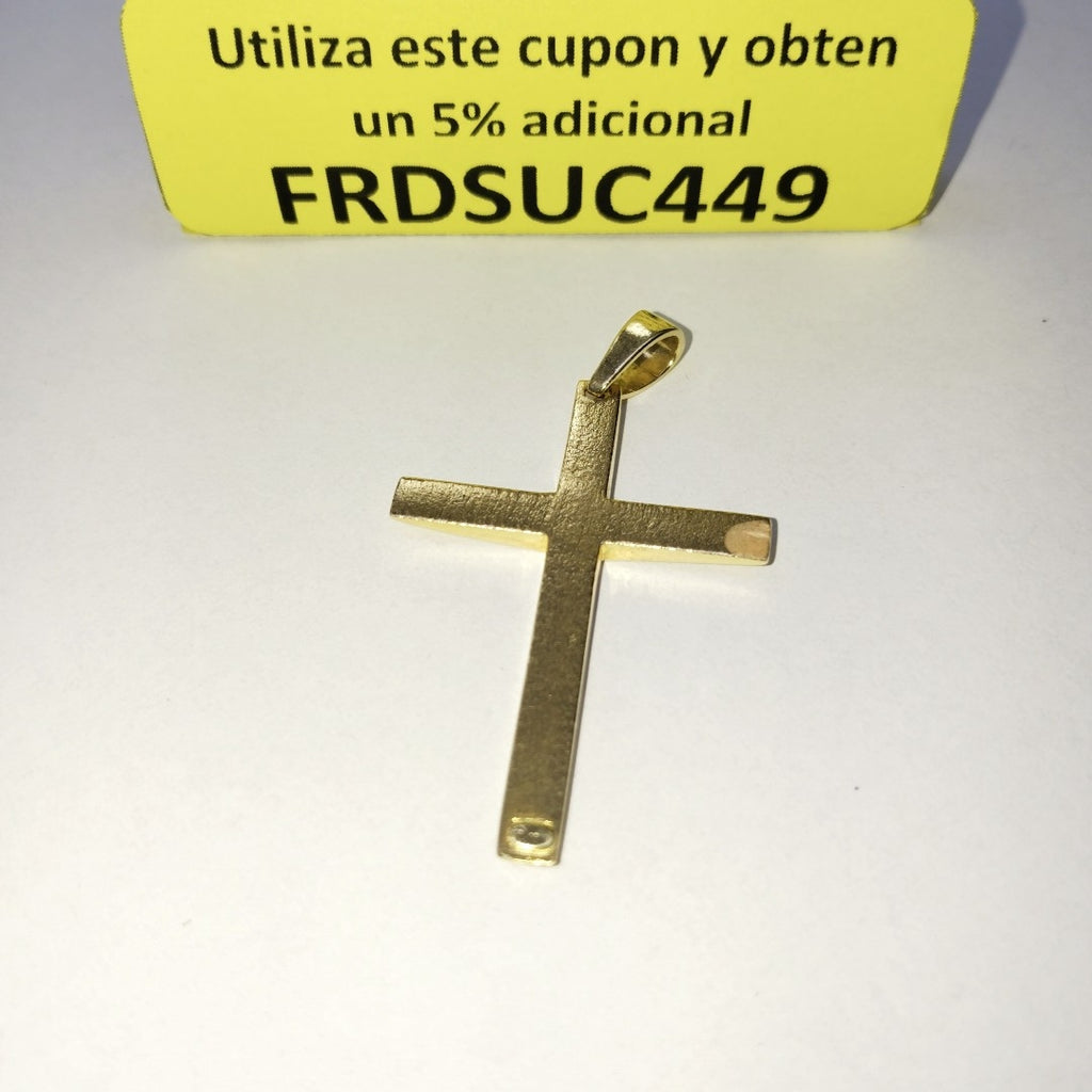 CRUZ, DIJE ORO 18 K 11.2 GRMS (SEMINUEVO)