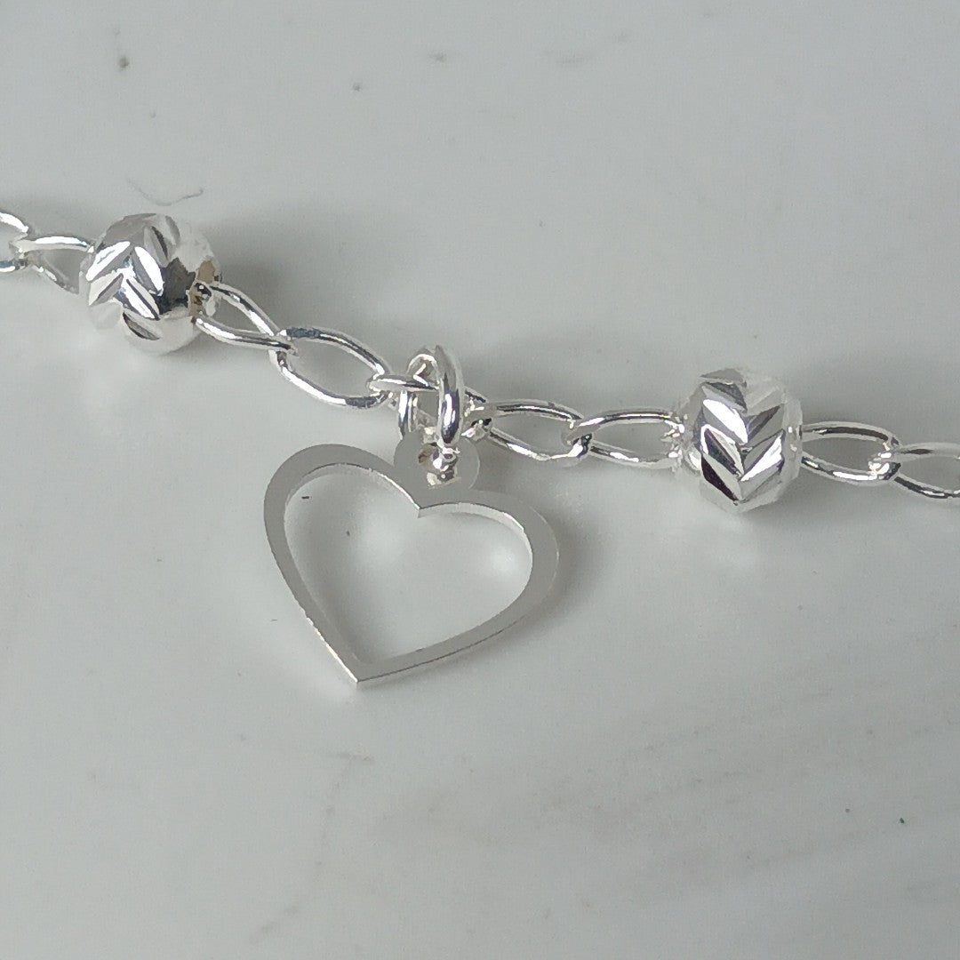 PULSERA TEJIDO ESPECIAL PLATA .925 18 CM 2.7 GR (NUEVO)