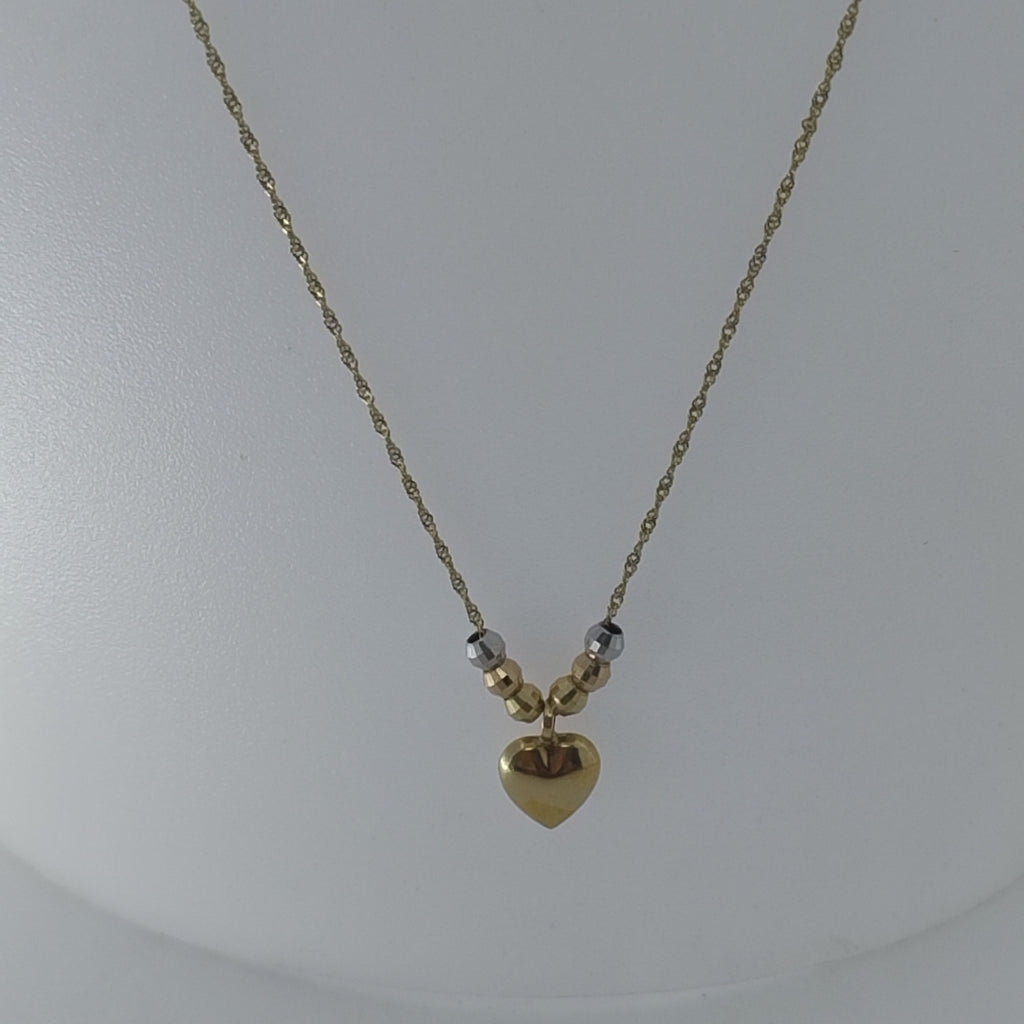 GARGANTILLA ORO, ORO COMBINADO 14 K 1.6 GRMS (SEMINUEVO)