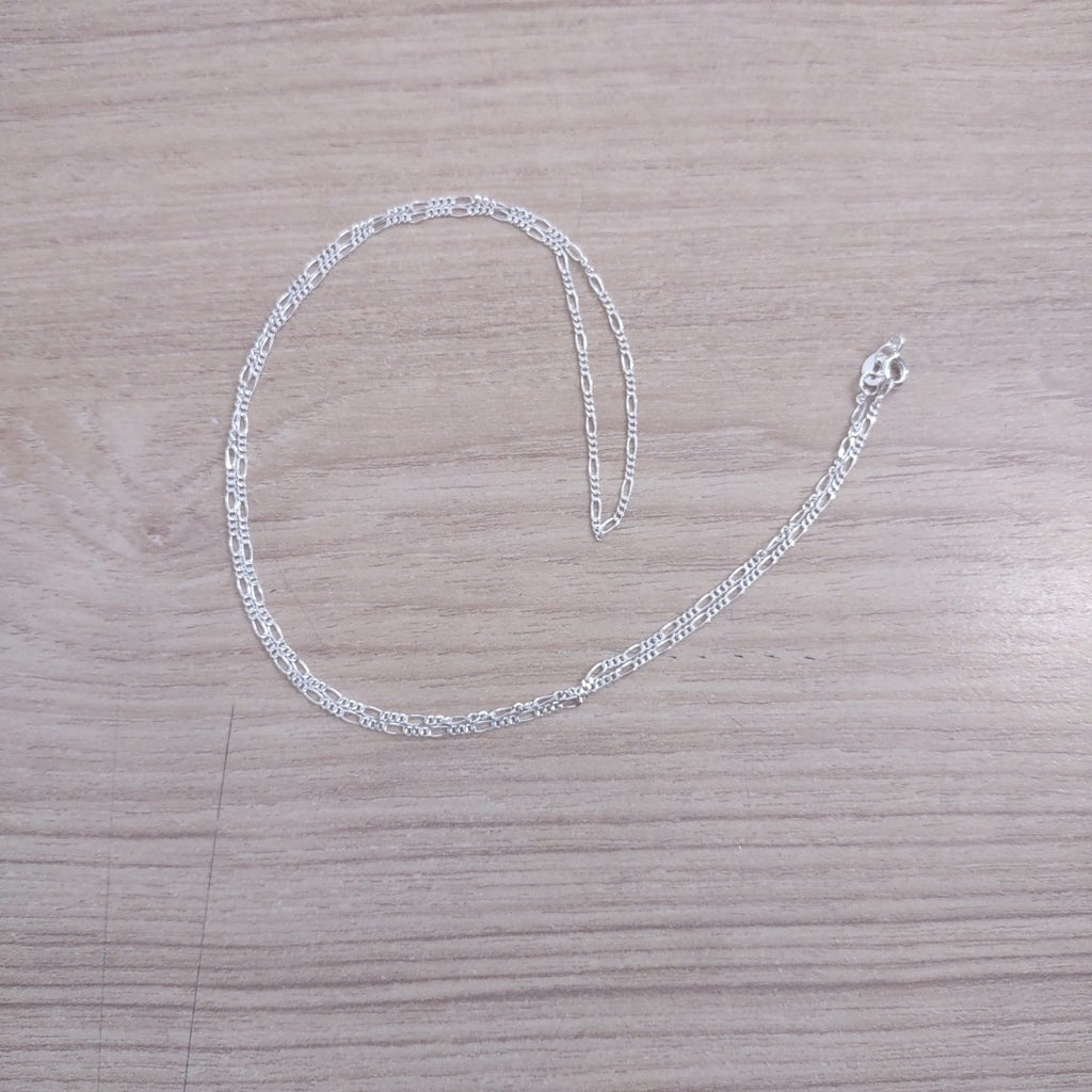 CADENA TEJIDO 3X1 PLATA .925 55 CM 2.3 GR (NUEVO)