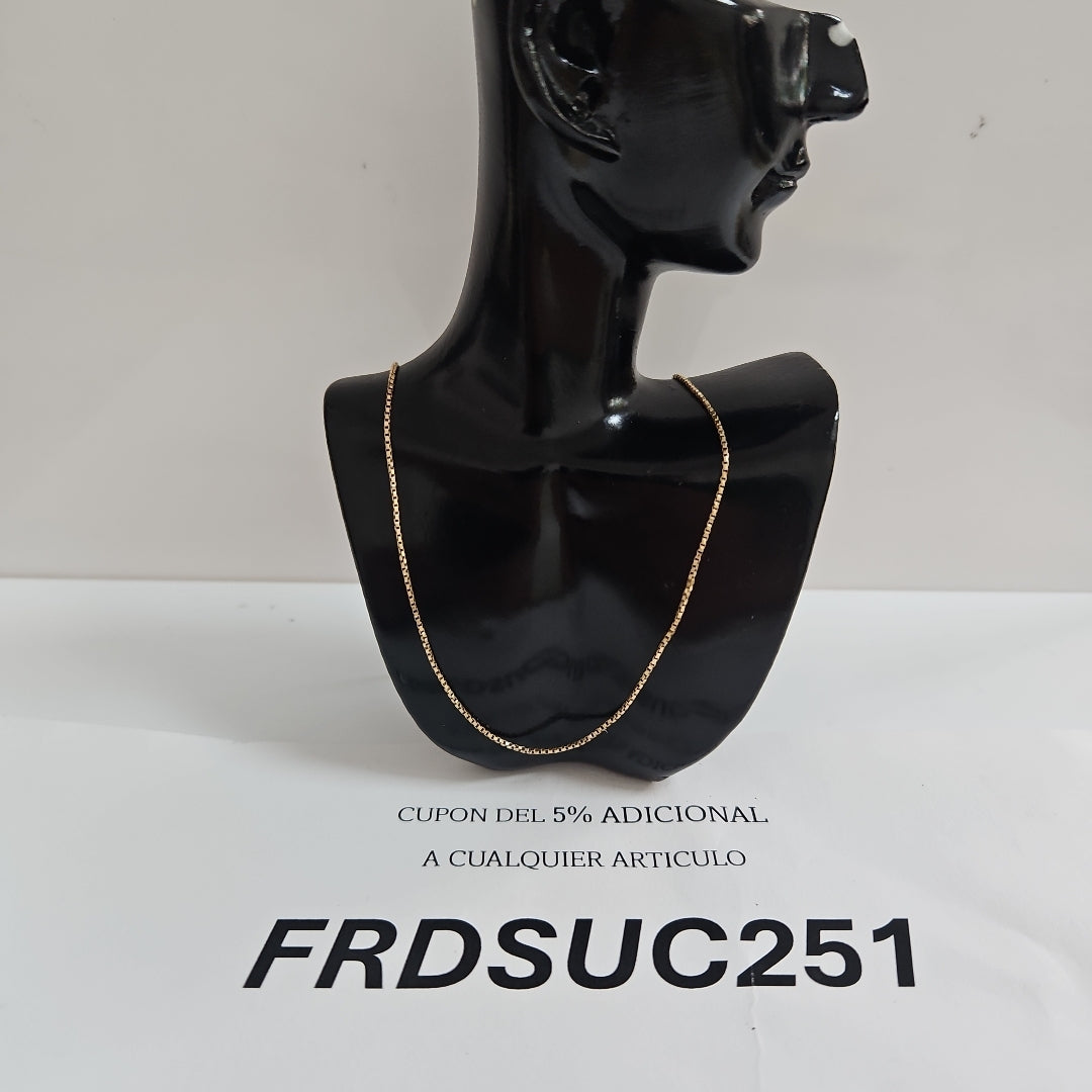 CADENA ORO 10 K 1.7 GRMS (SEMINUEVO)