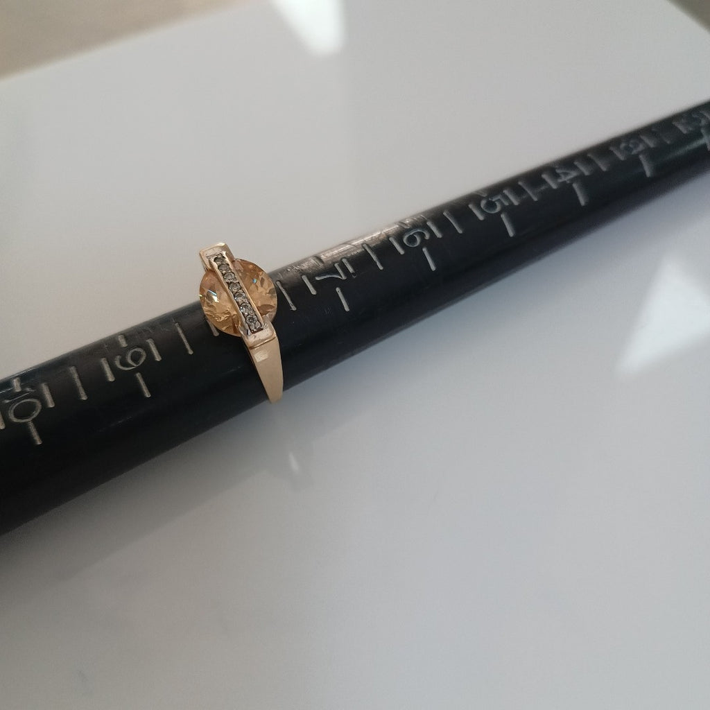 ANILLO ORO 10 K 4.3 GRMS (SEMINUEVO)