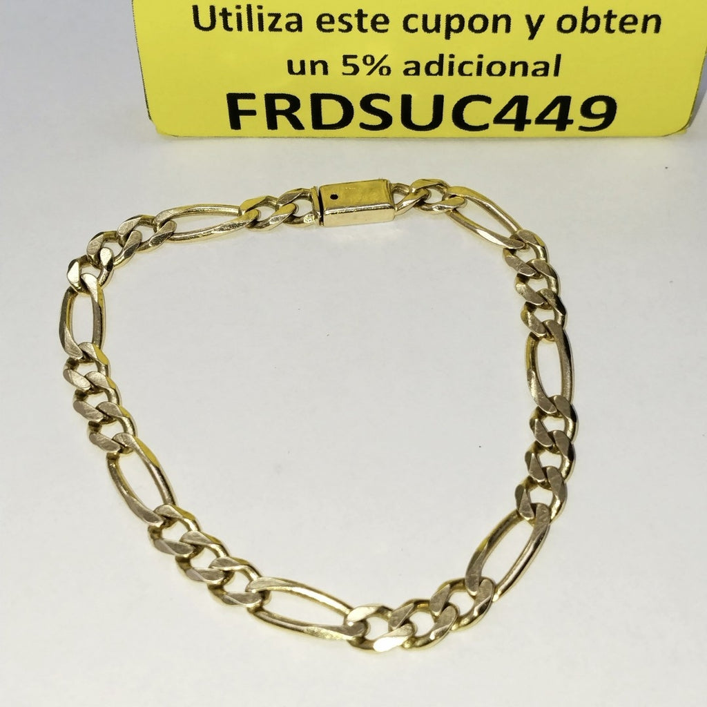 PULSERA ORO 14 K 13.6 GRMS (SEMINUEVO)