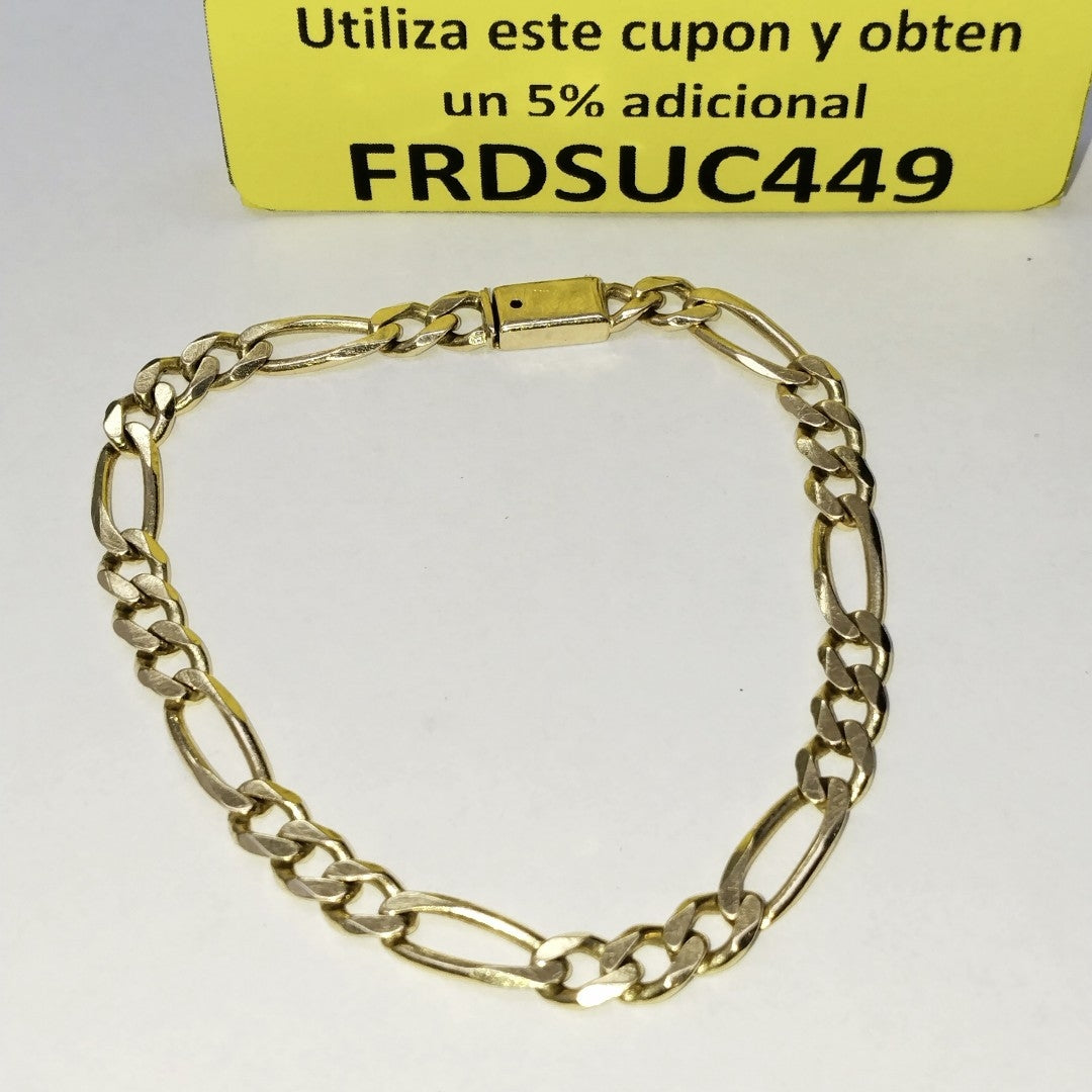 PULSERA ORO 14 K 13.6 GRMS (SEMINUEVO)