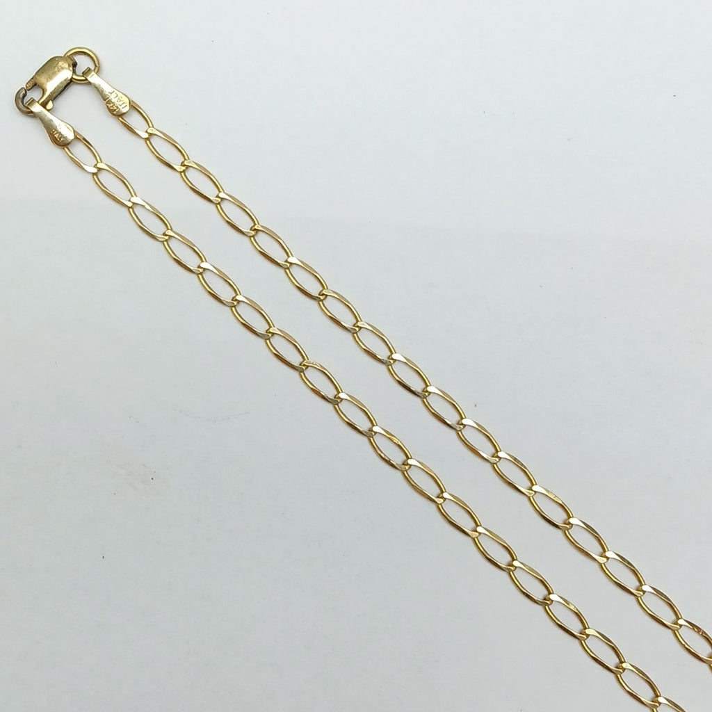 CADENA ORO 14 K 3.9 GRMS (SEMINUEVO)