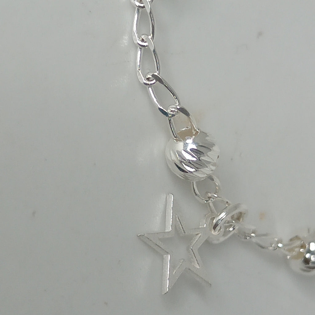 PULSERA TEJIDO ESPECIAL PLATA .925 18 CM 2.8 GR (NUEVO)
