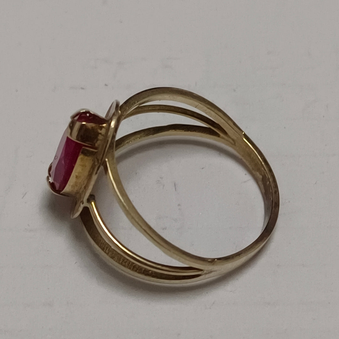 ANILLO ORO 14 K 2,40 GRMS (SEMINUEVO)